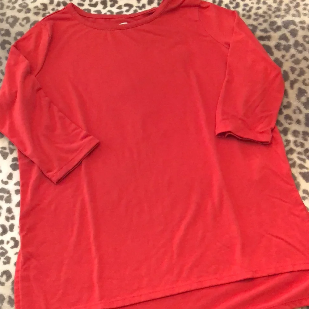 Old Navy Tunic Top in Red Size XL 14 Regular Girls